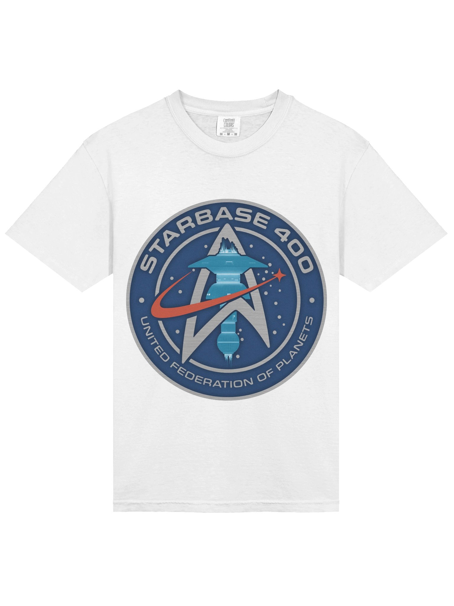 SB400 Emblem White Tee product image (3)