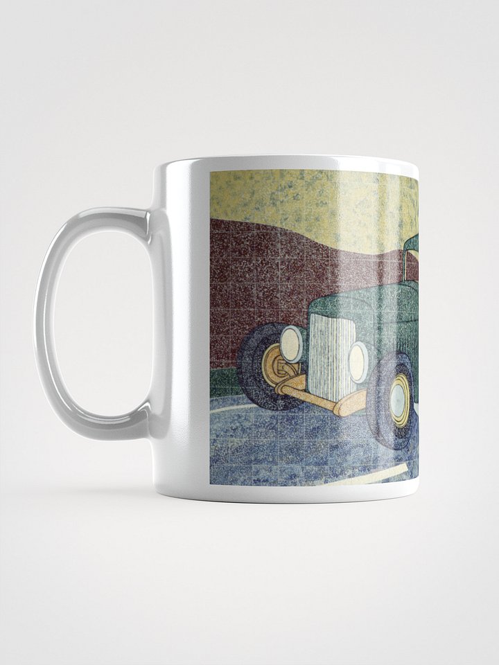 Green Hotrod (2002) on White Glossy Mug product image (1)