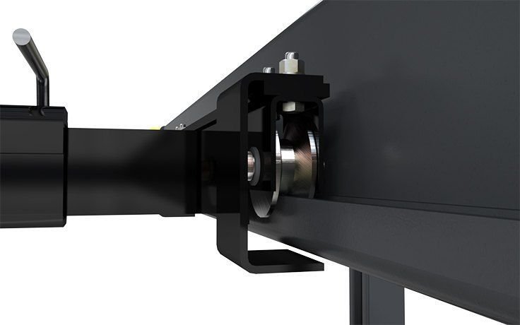 BendPak RJ7W Rolling Bridge Jack - 7,000-Lb Capacity product image (3)