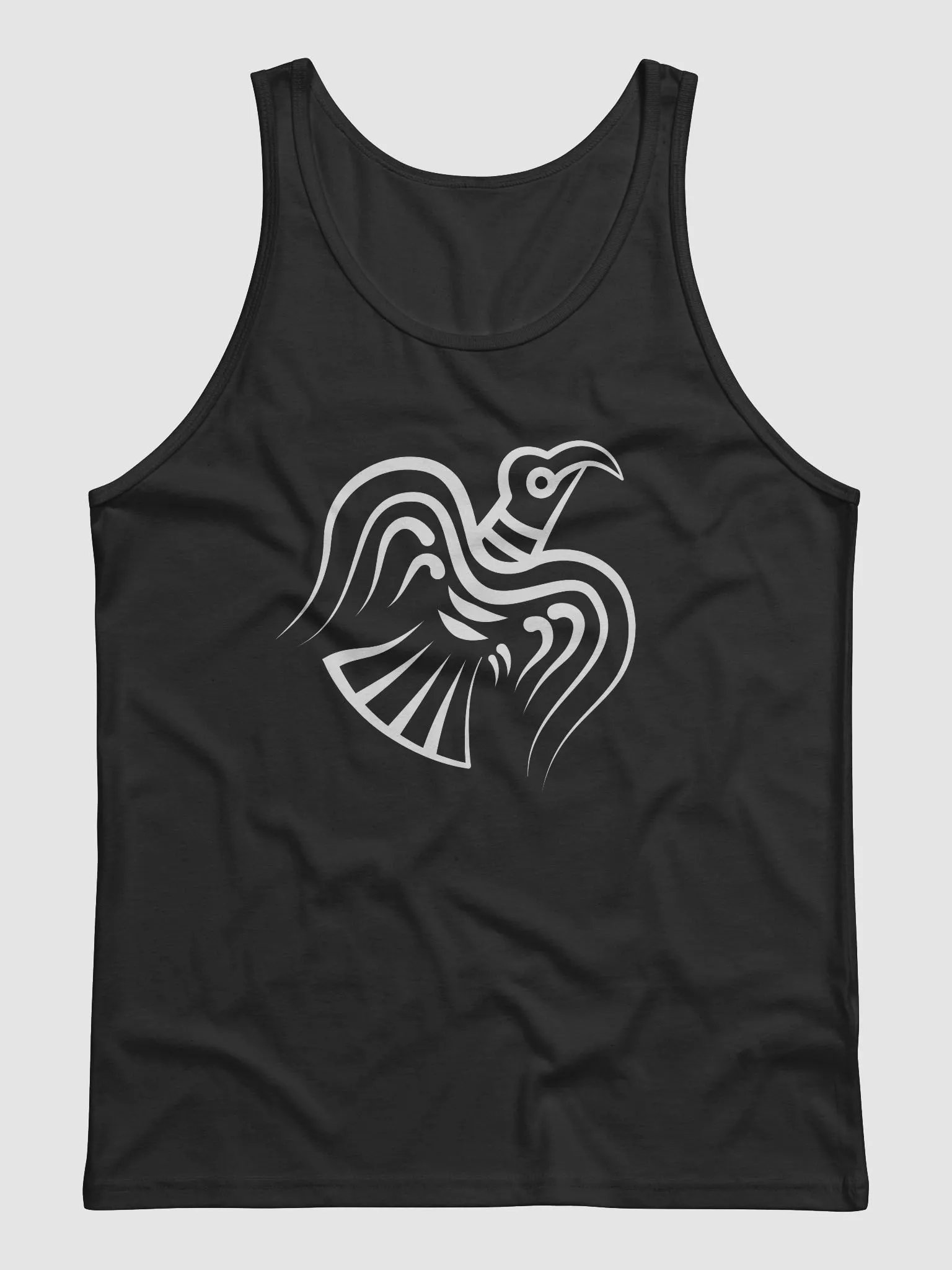Viking Raven Men's Tank Top Dark product image (1)