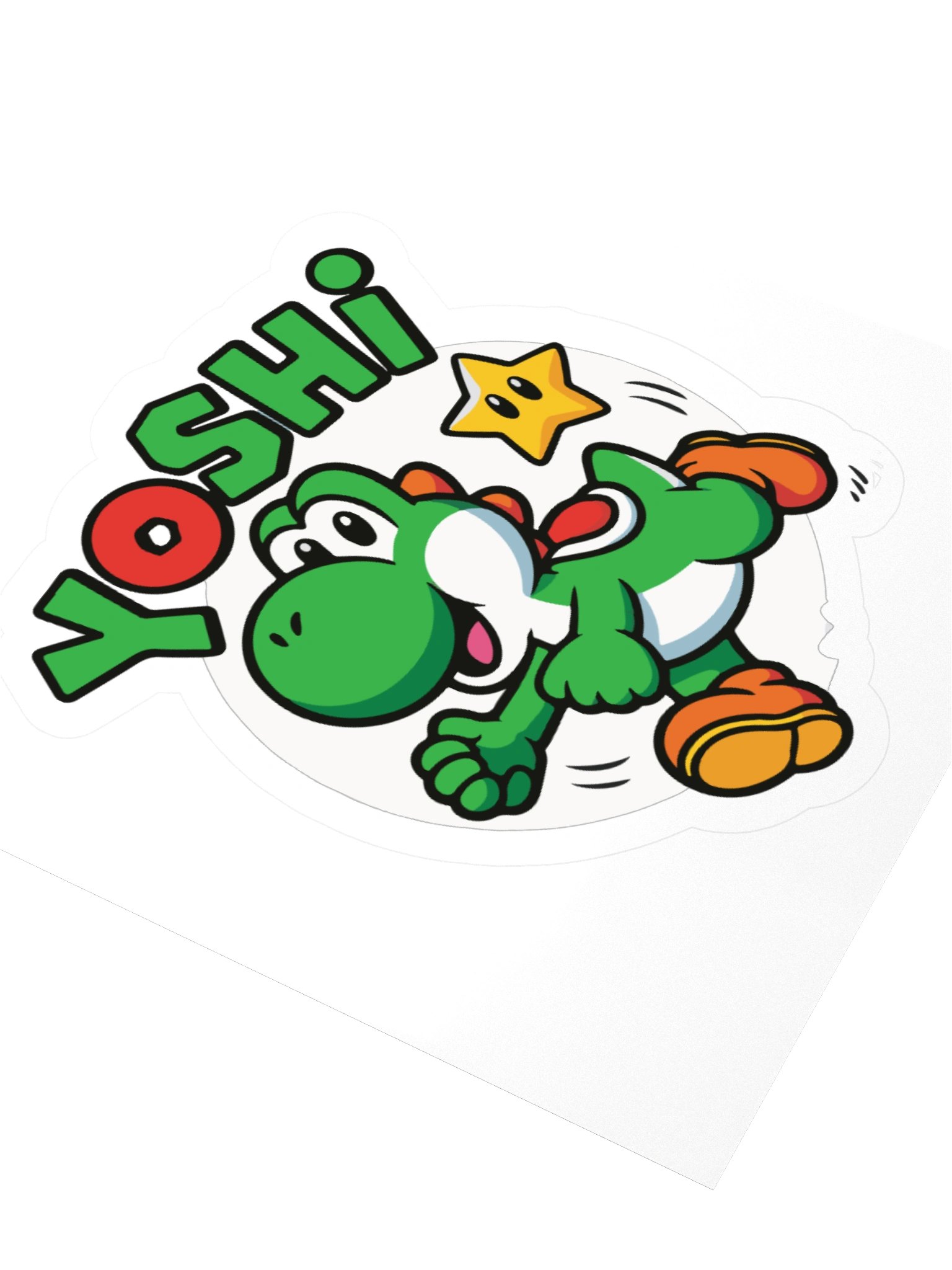Yoshi Adventure Kiss Cut Stickers product image (3)
