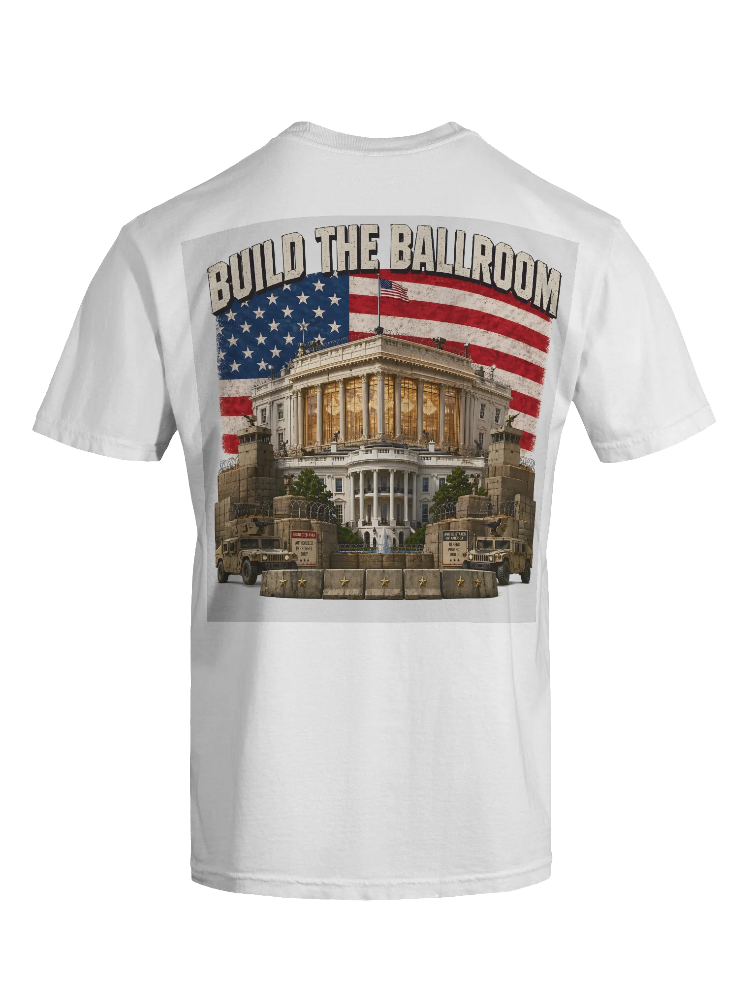 Men’s White Build the Ballroom White House product image (1)