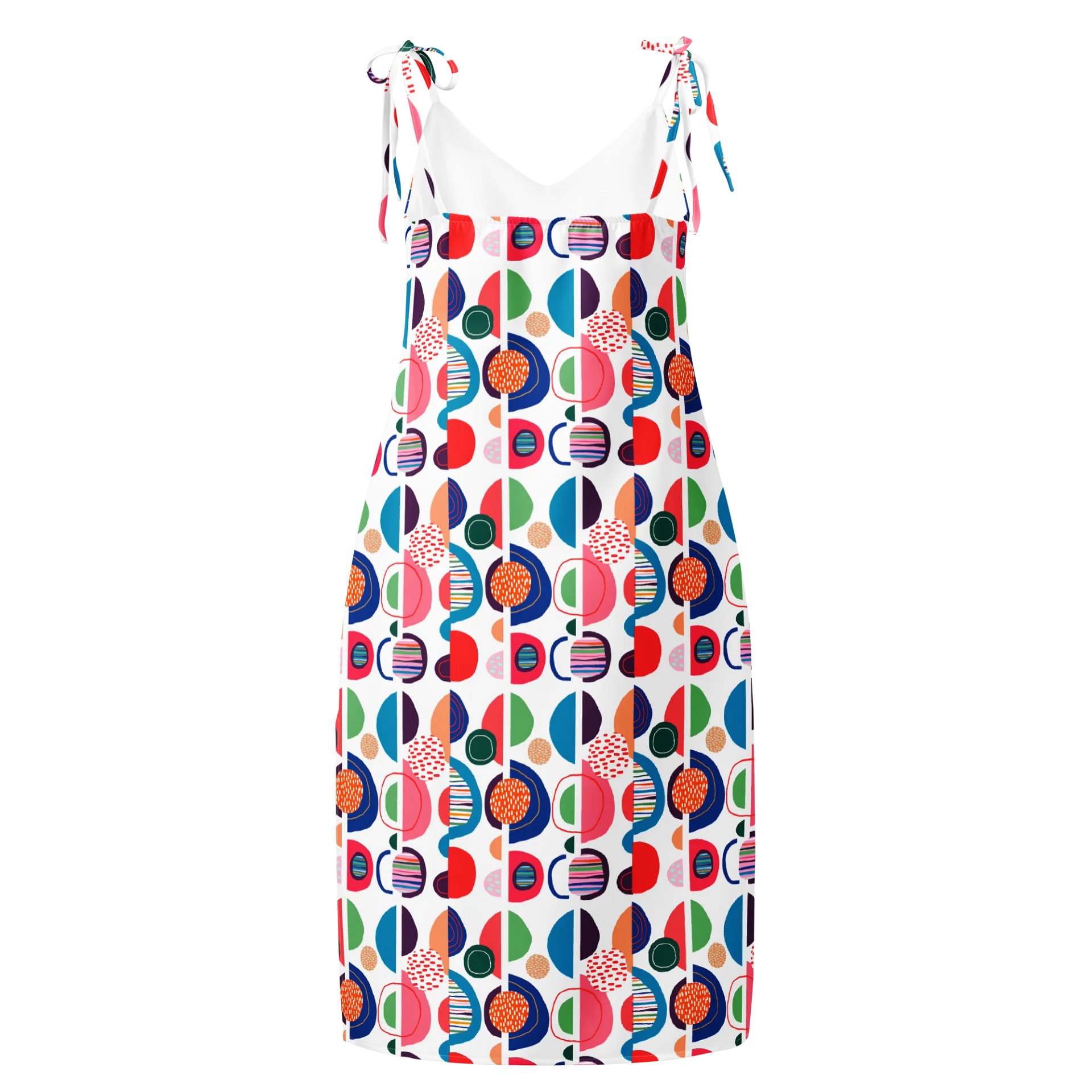Color Pop Geometric Slip Dress product image (2)