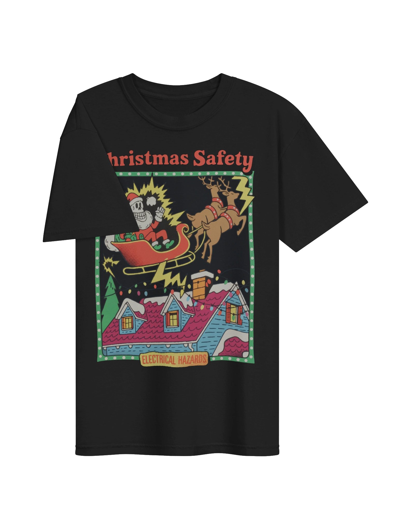 Christmas Safety Electrical Hazards Tee product image (17)