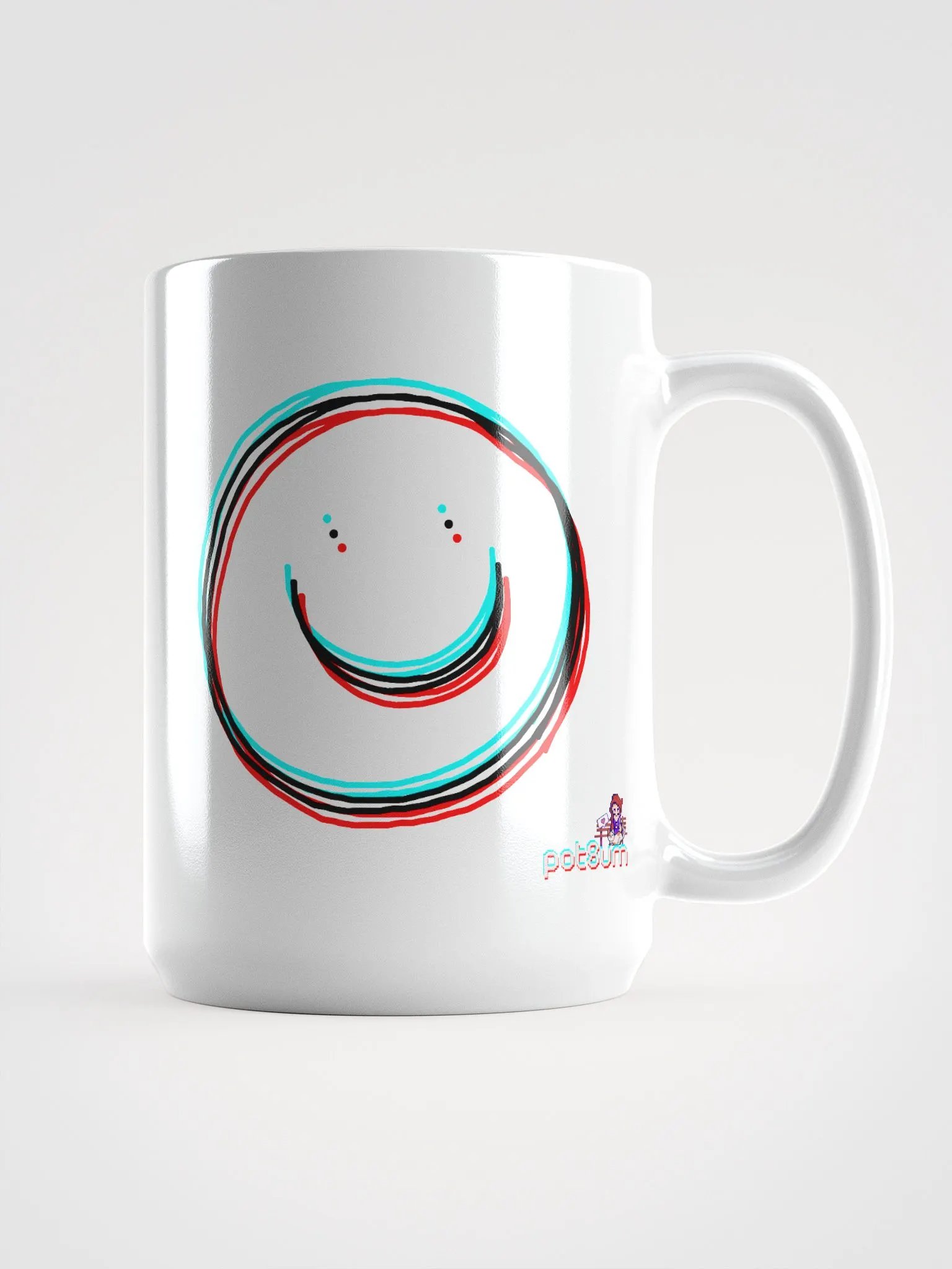 ANTICAPITALIST C*NT white glossy mug product image (5)