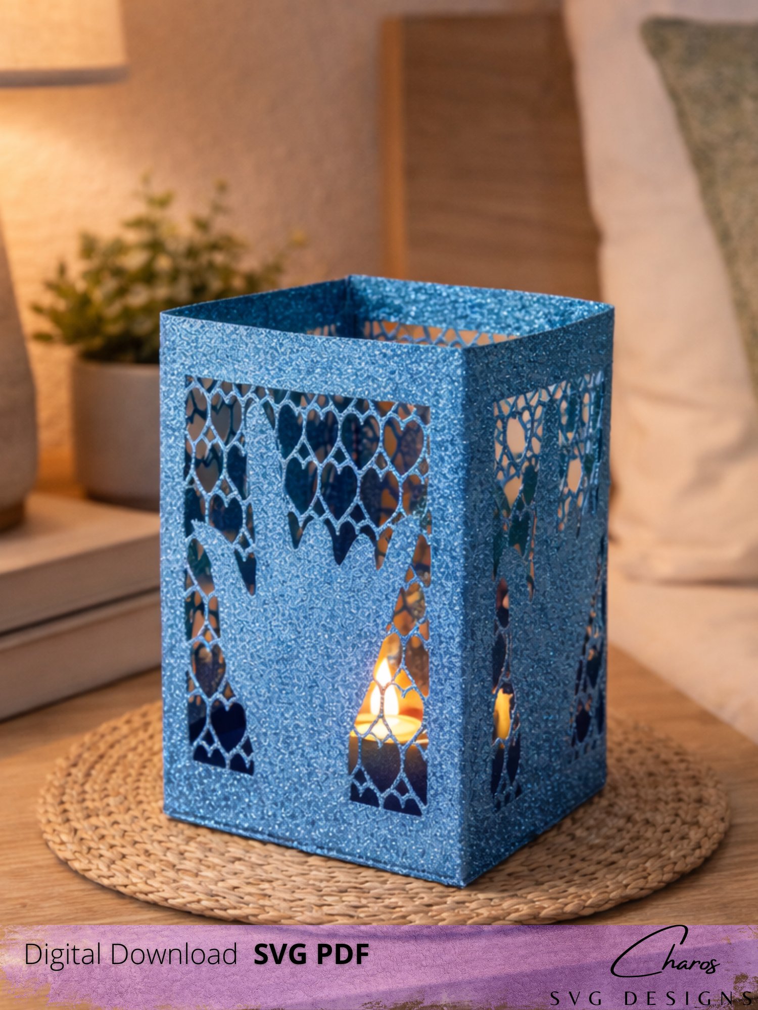 I Love You" in ASL Lantern SVG product image (6)