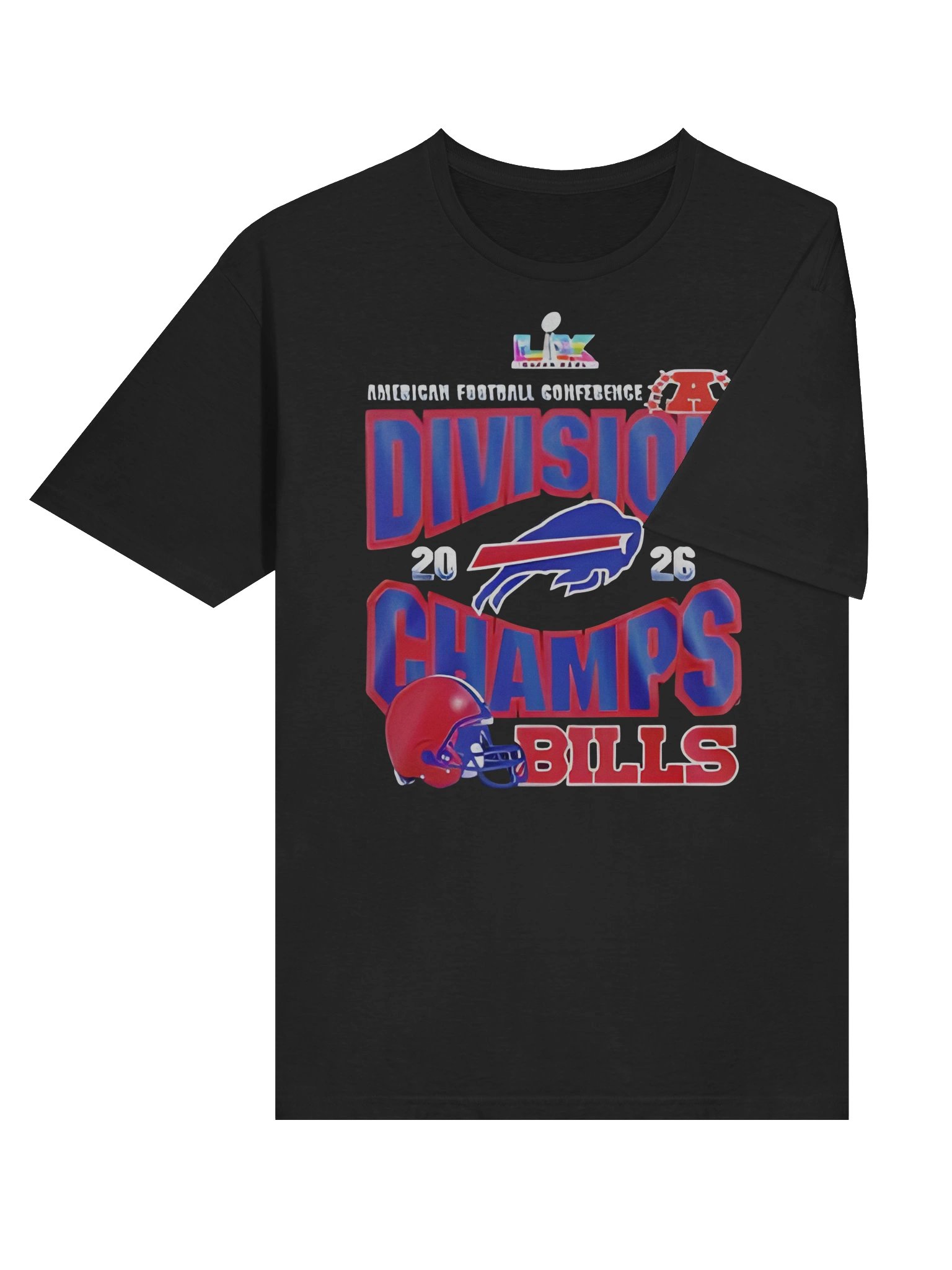 Buffalo Bills AFC Division Champions 2026 Locker Room T-Shirt product image (4)
