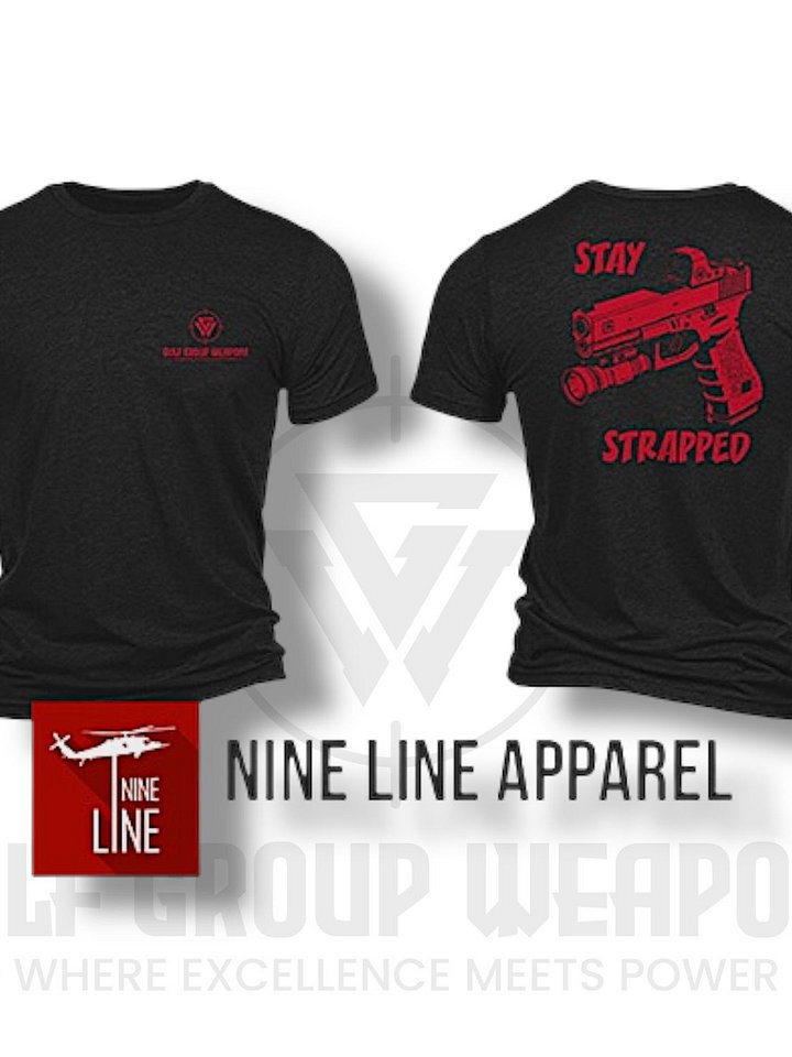 New Gulf Group Weapons x Nine Line Apparel “Stay Strapped” T-Shirt product image (1)