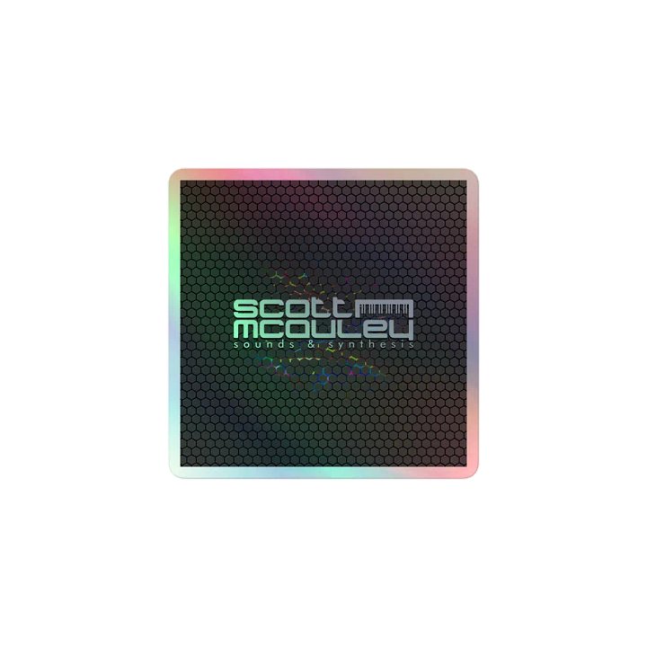 Holographic Hex Two Sticker Sheet product image (1)