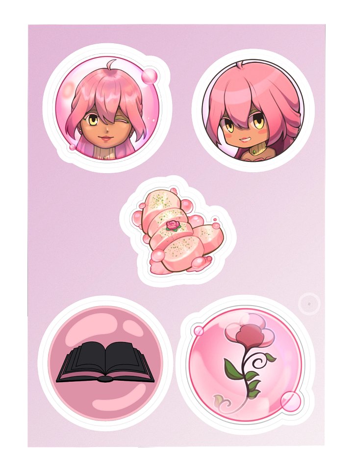 Hebridean: Marzipan Sticker Sheet product image (1)