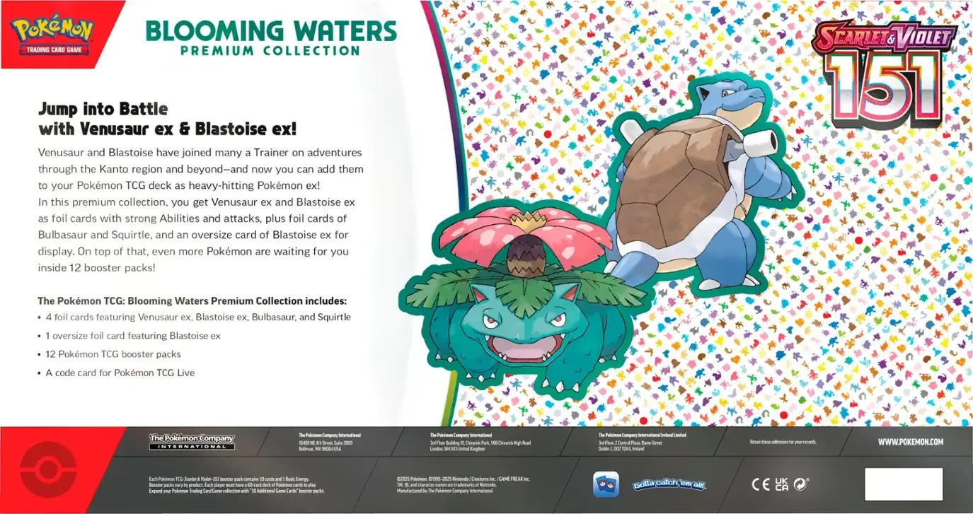 Pokémon TCG: Scarlet & Violet—151 Blooming Waters Premium Collection product image (3)