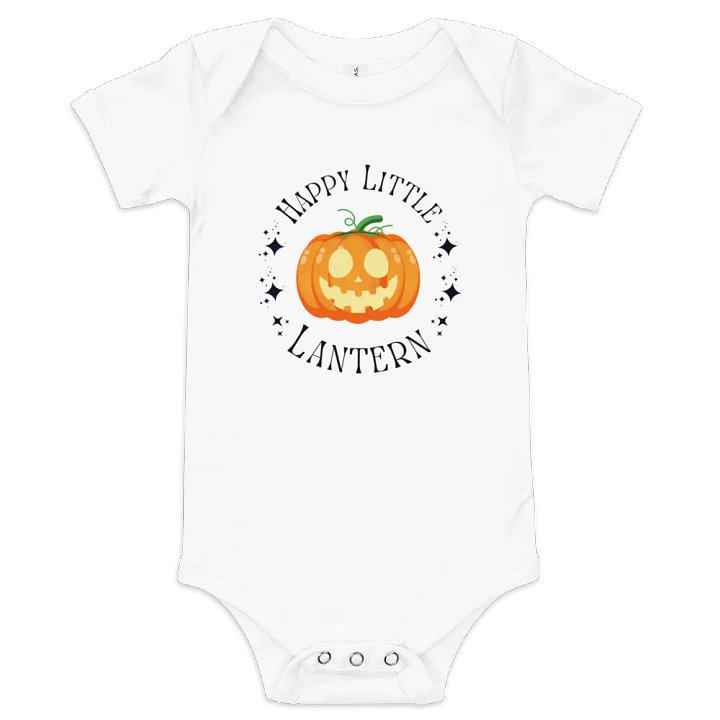 Happy Little Lantern Bella+Canvas Baby Short Sleeve One Piece product image (2)