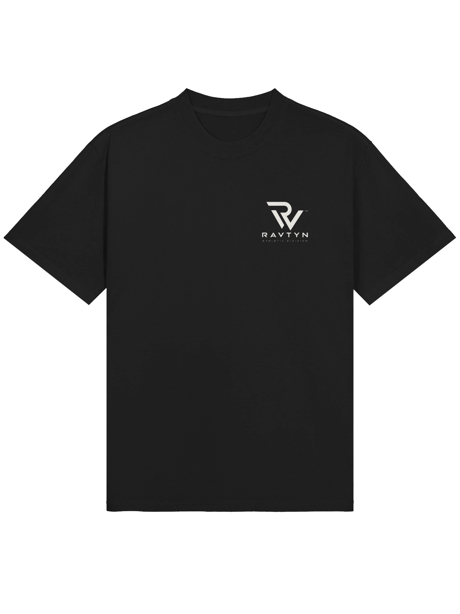 RAVTYN Essential Oversized Tee — Faded Black product image (4)
