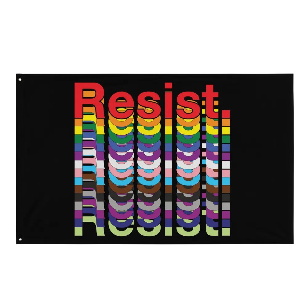 Resist - Rainbow Flag product image (1)