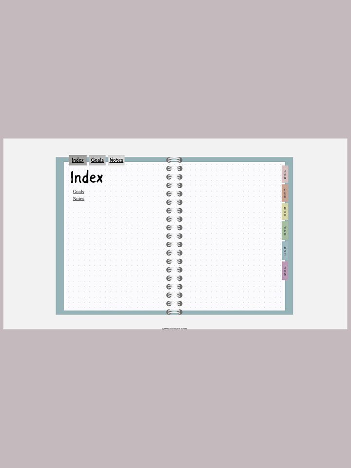 Hyperlinked Digital Bullet Journal - Academic (digital download) product image (2)
