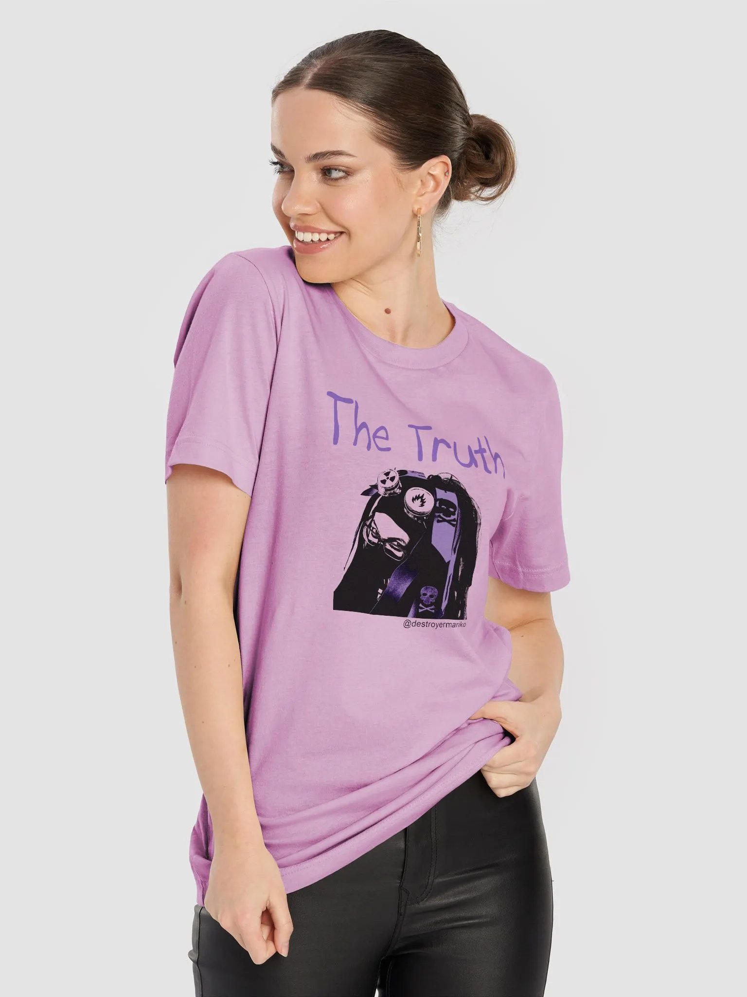The Truth (Lilac Edition) Unisex T-shirt product image (6)