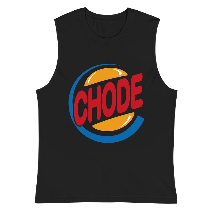 Chode Burger muscle tank product image (2)