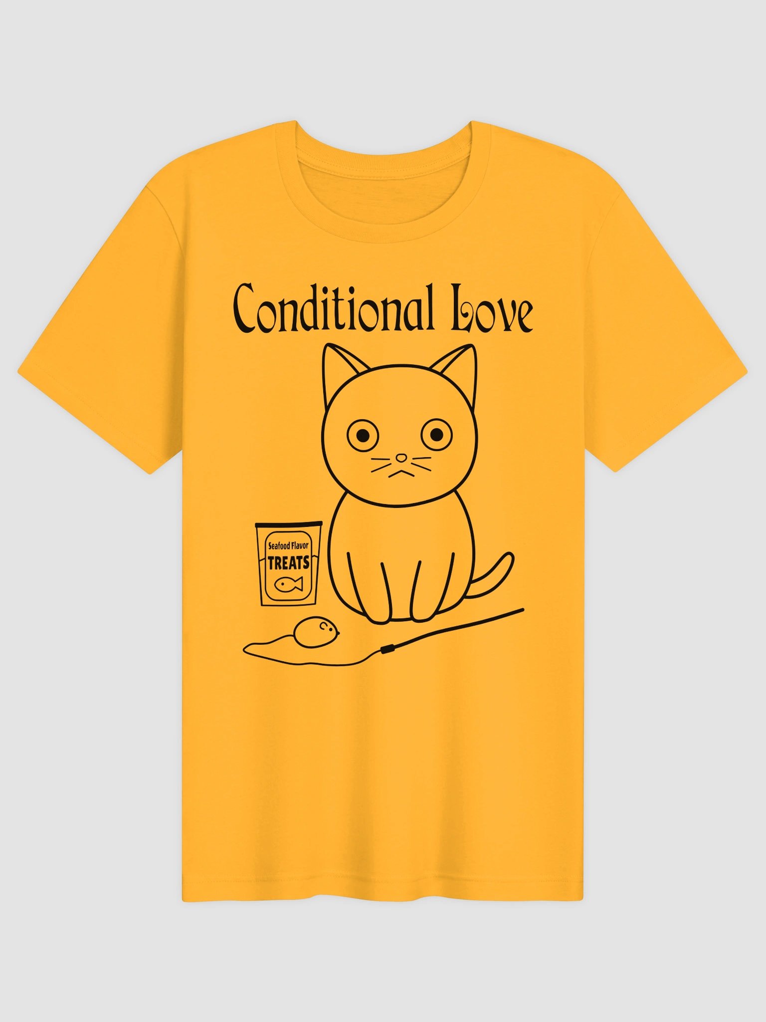 Conditional Love (Black Print) - Unisex Adult Super Soft Lightweight T-shirt product image (1)