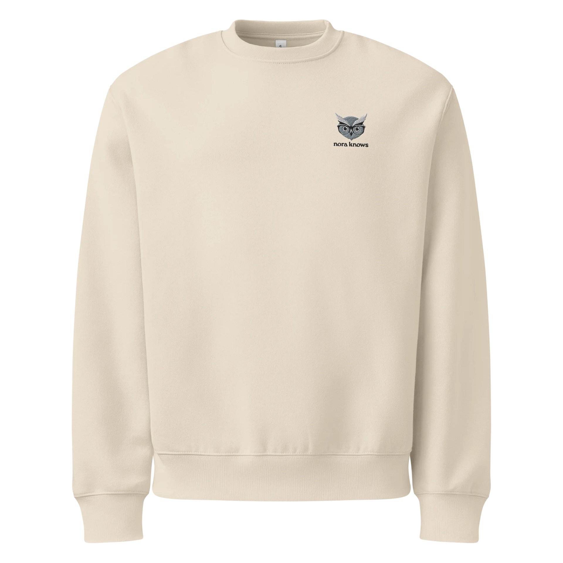 nora knows embroidered sweatshirt product image (1)
