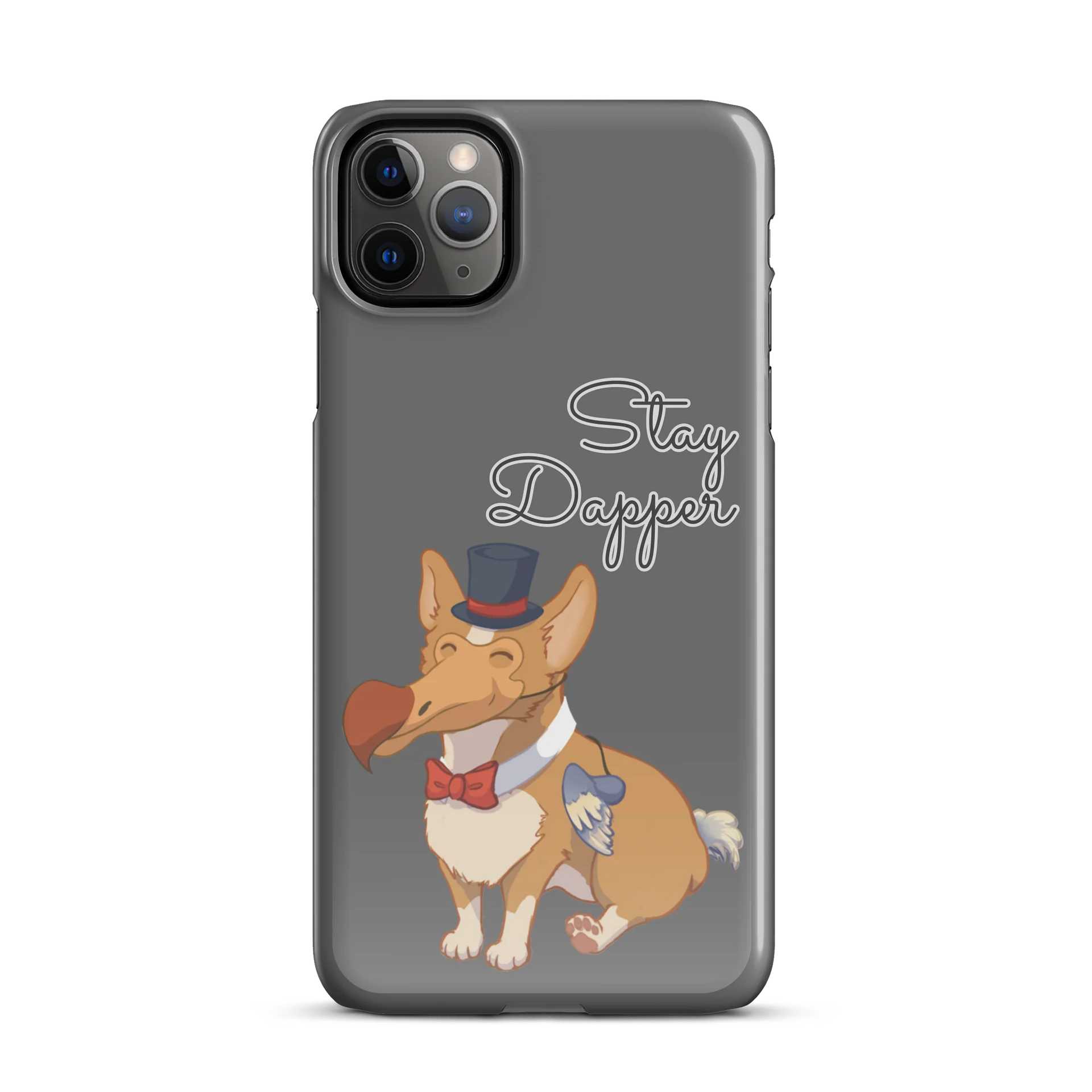 Dapper Dodo in Disguise Snap Case - Grey product image (59)