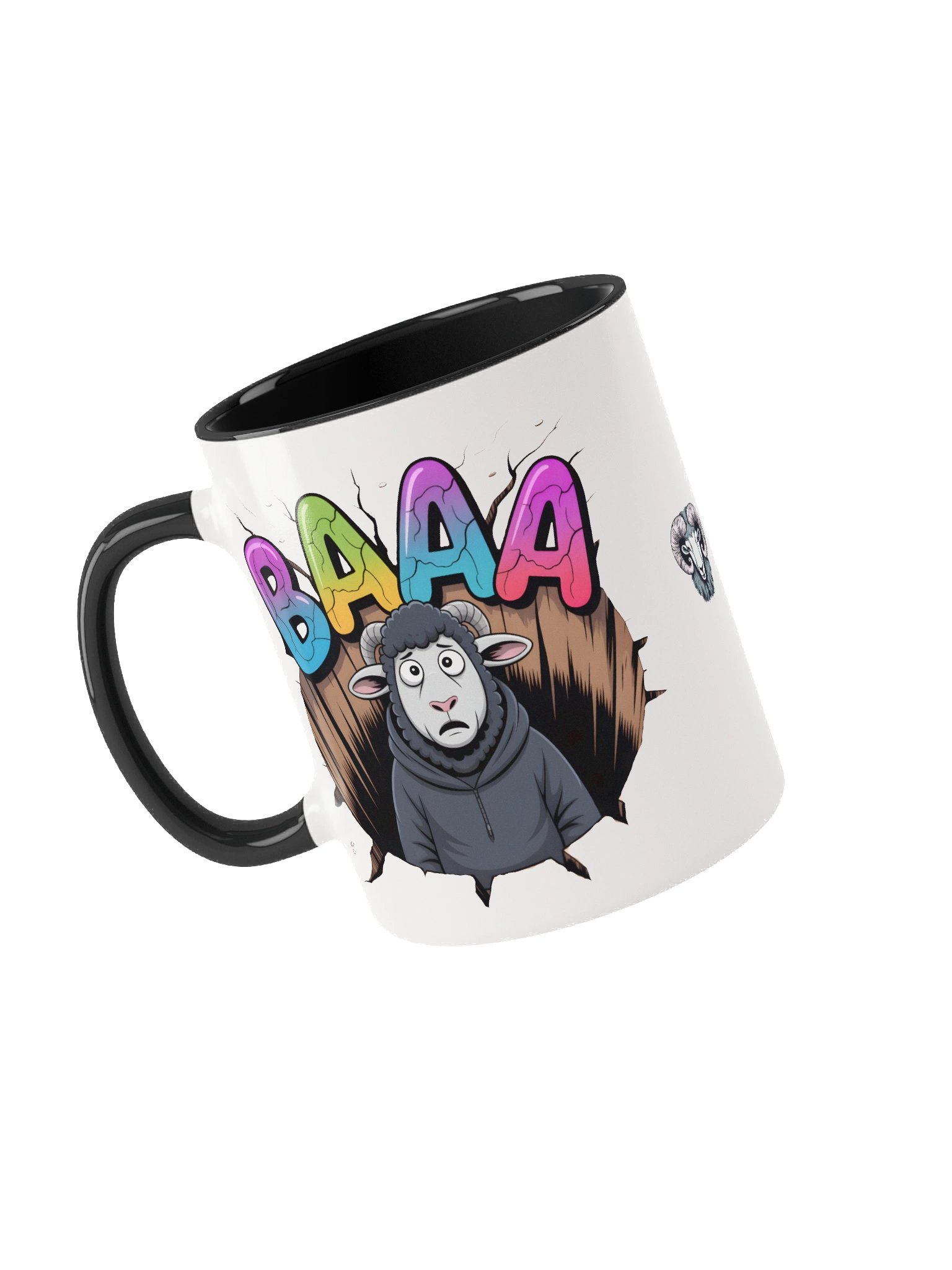 BAAA Surprised Sheep Coloured Mug product image (24)
