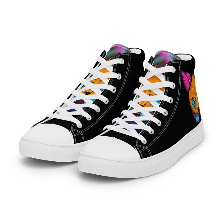 Women's ShepQuest Cyberfox High-Tops (BLACK) product image (1)