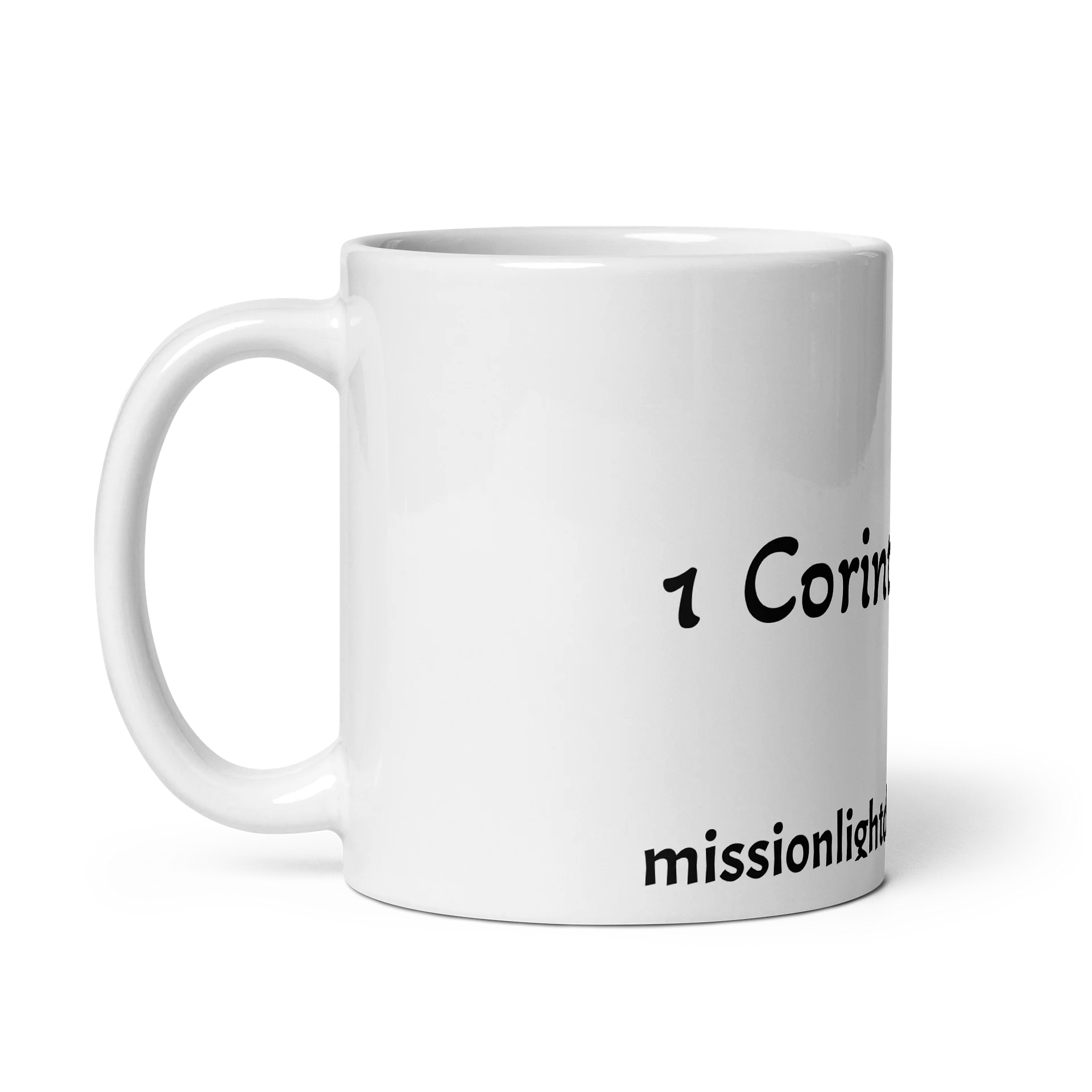 Minimal Black Gloss Mug product image (4)