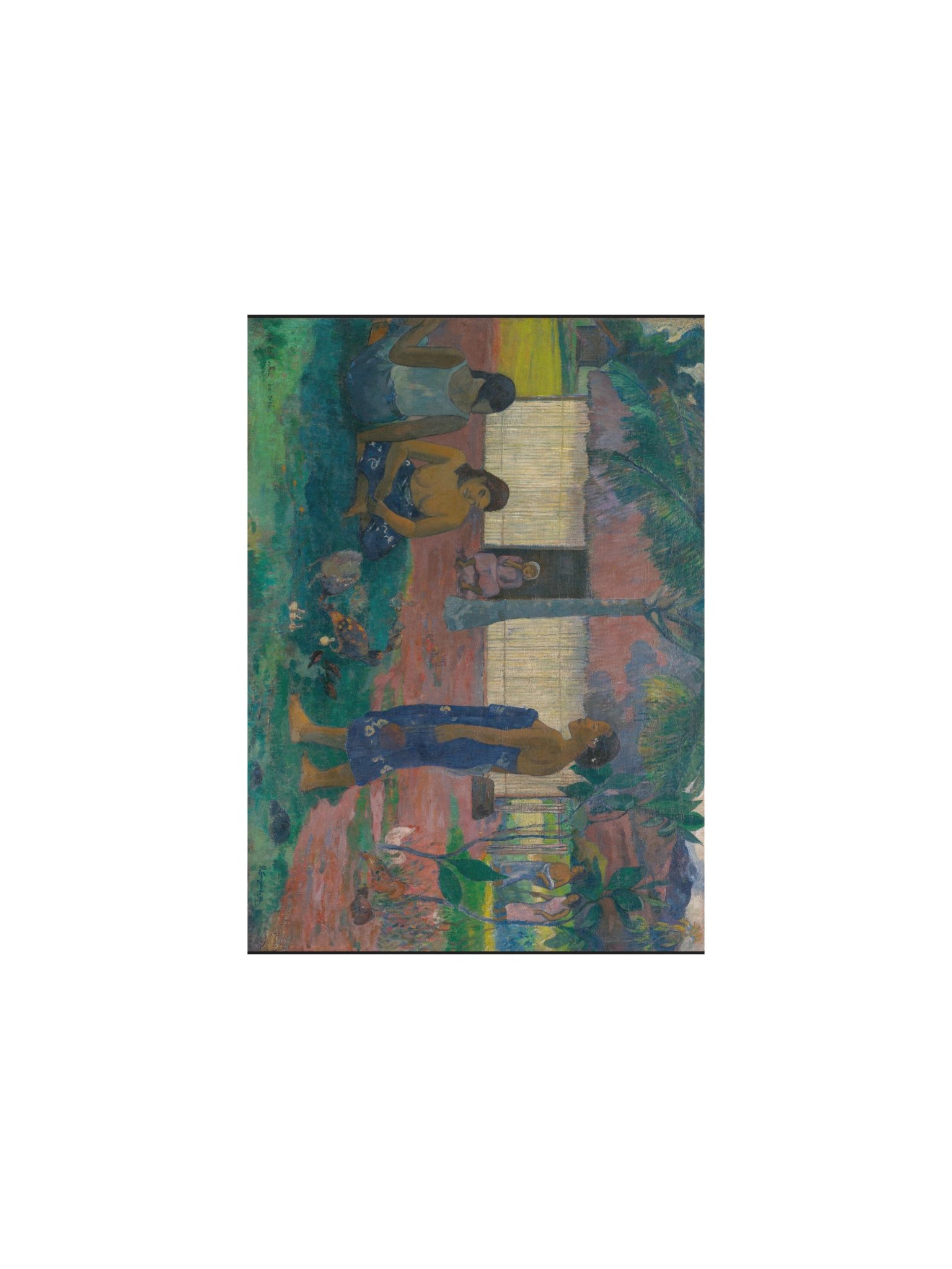 Gauguin, No te aha oe riri (Why Are You Angry?) — Fine-Art Poster product image (2)