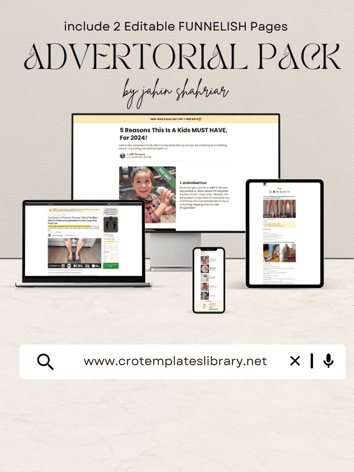 Funnelish Advertorial Templates Pack product image (1)