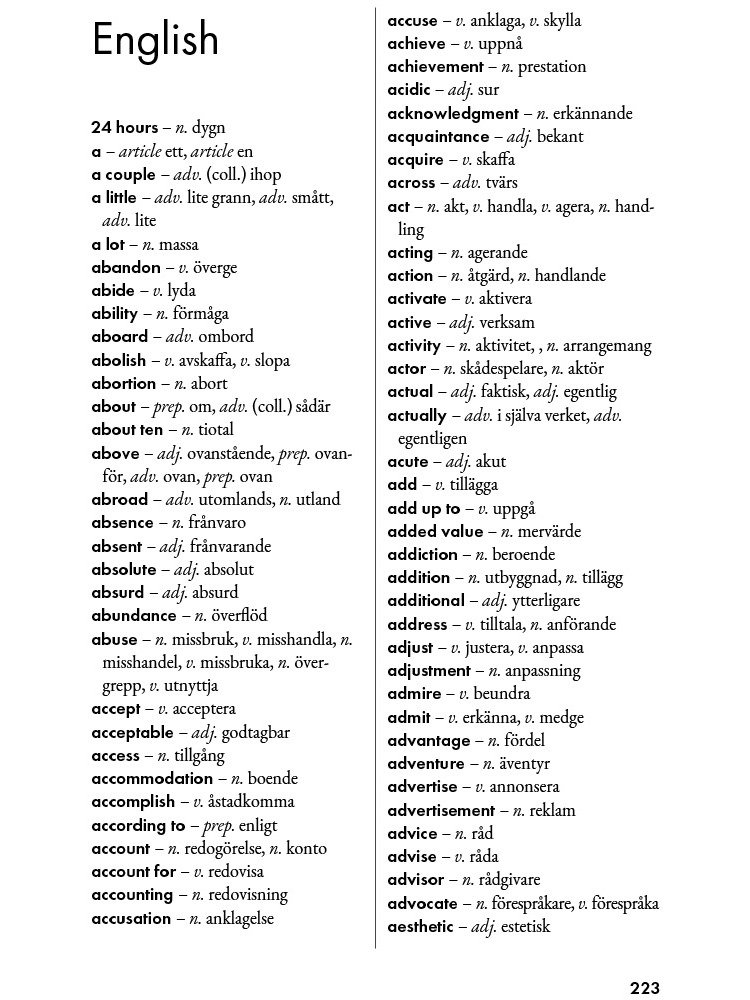 Master Swedish in 4001 Words product image (4)