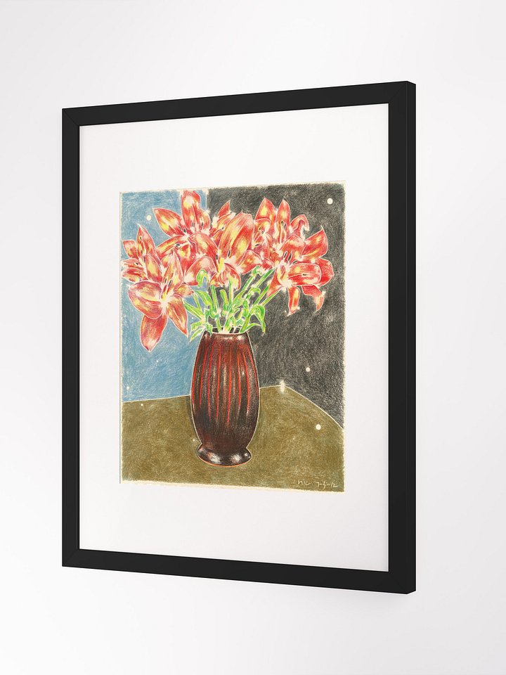 Lillies 07.05.12 print framed product image (6)