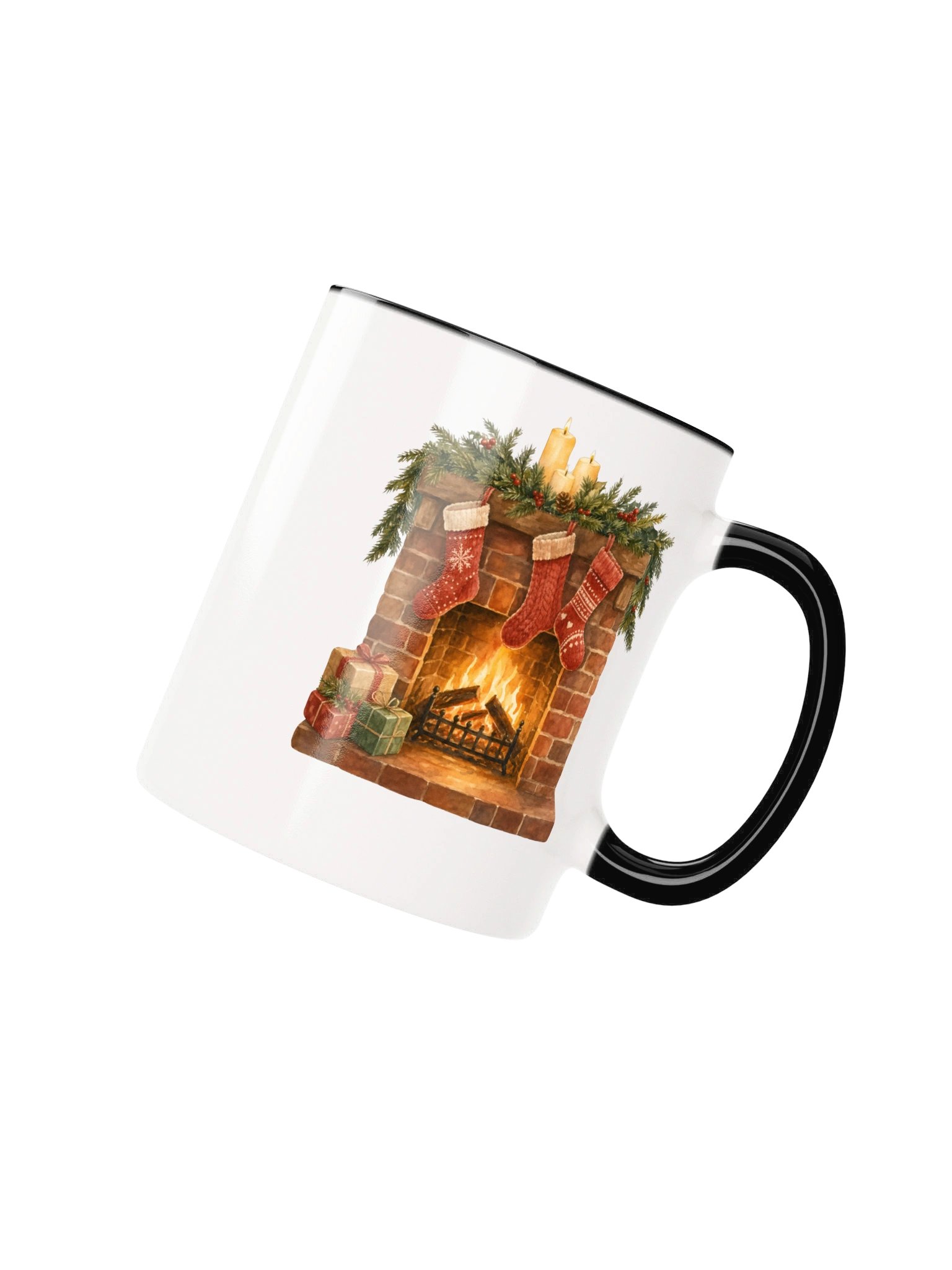 Christmas Fireplace Holiday Mug product image (16)