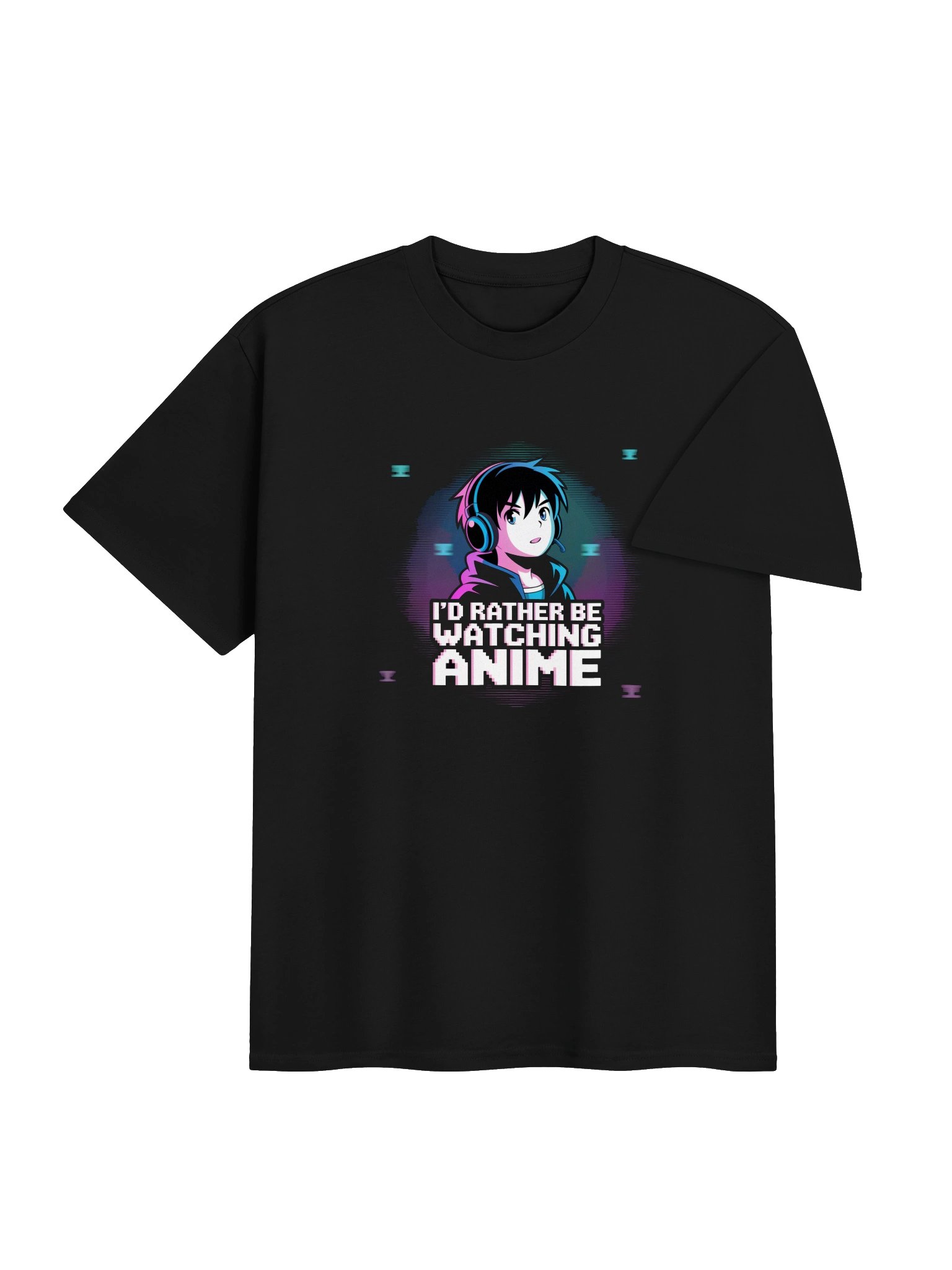 I'd Rather Be Watching Anime T-Shirt product image (4)