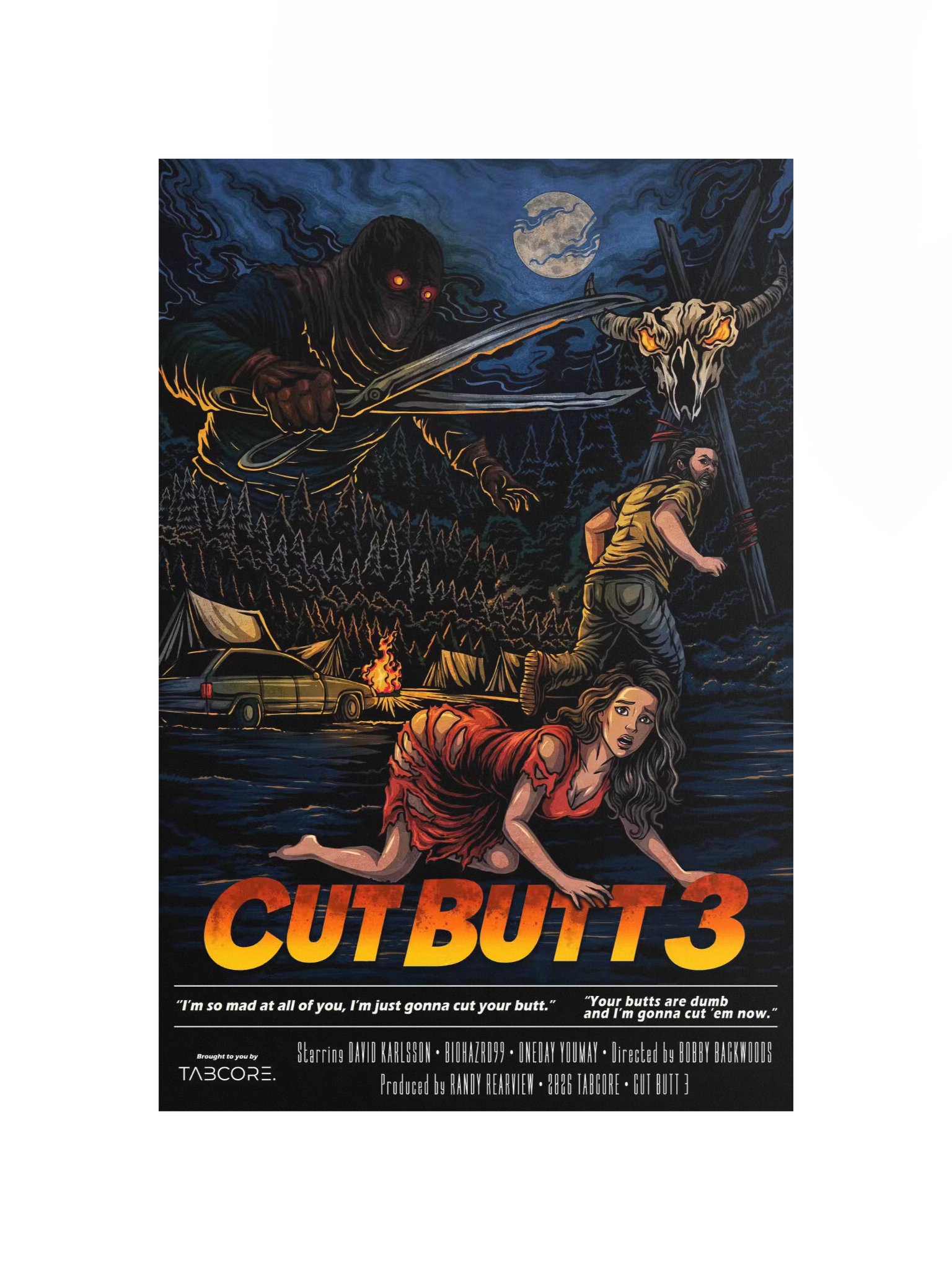 Cut Butt 3 - Movie Poster - Print product image (4)