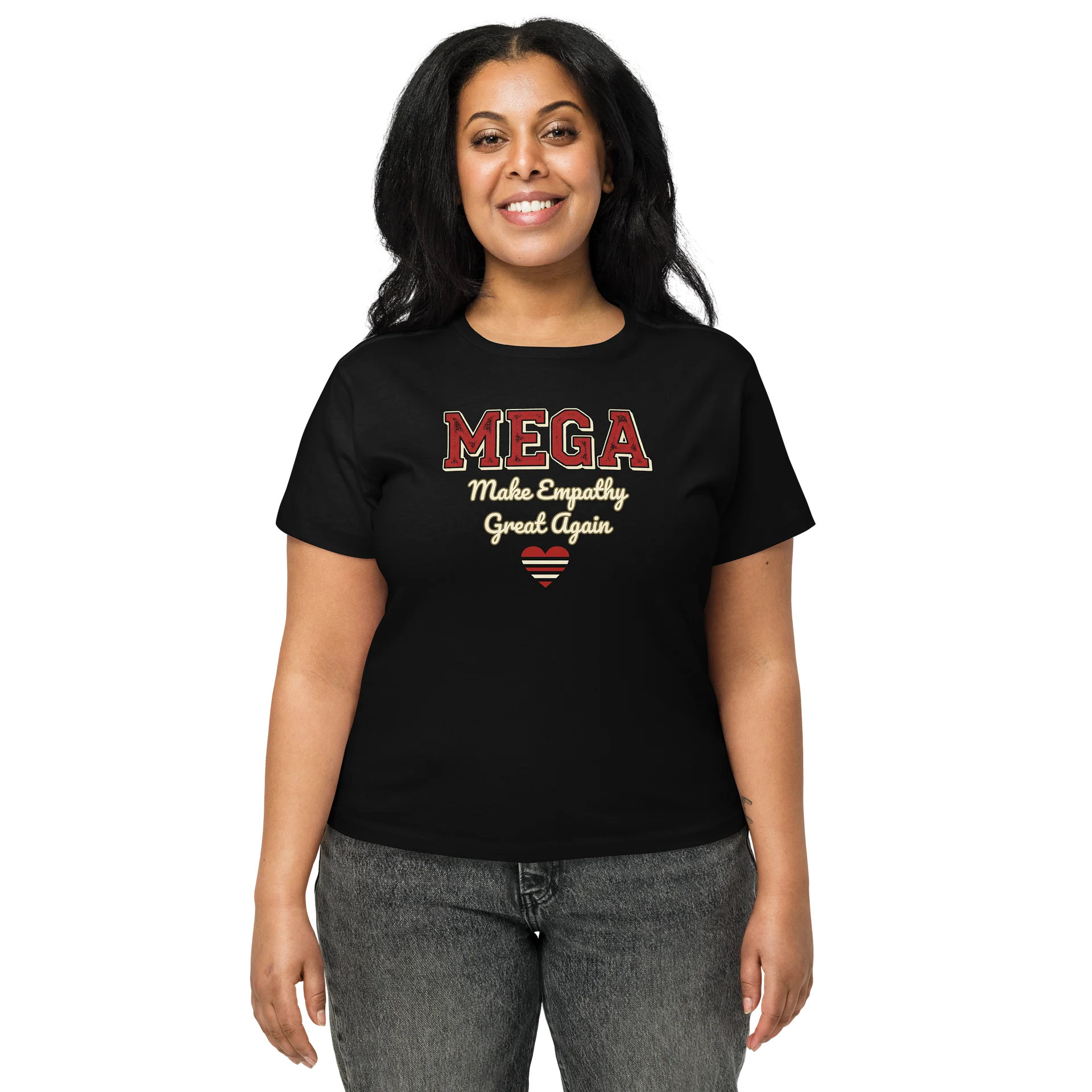 MEGA, high-waisted cotton t-shirt product image (3)