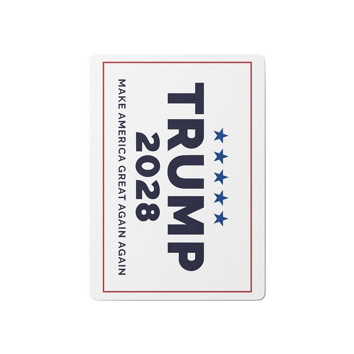 UnR Trump 2028 Playing Card product image (1)