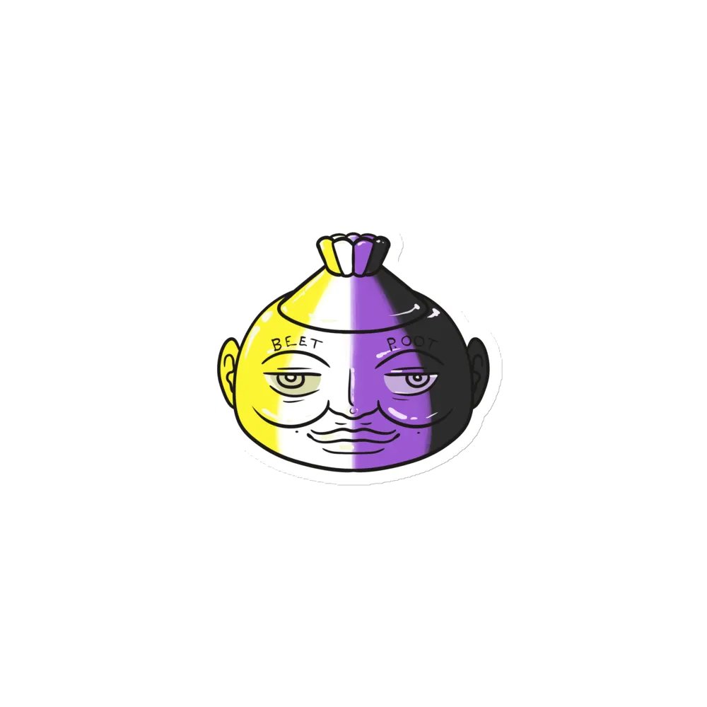 Nonbinary Poot magnets product image (2)
