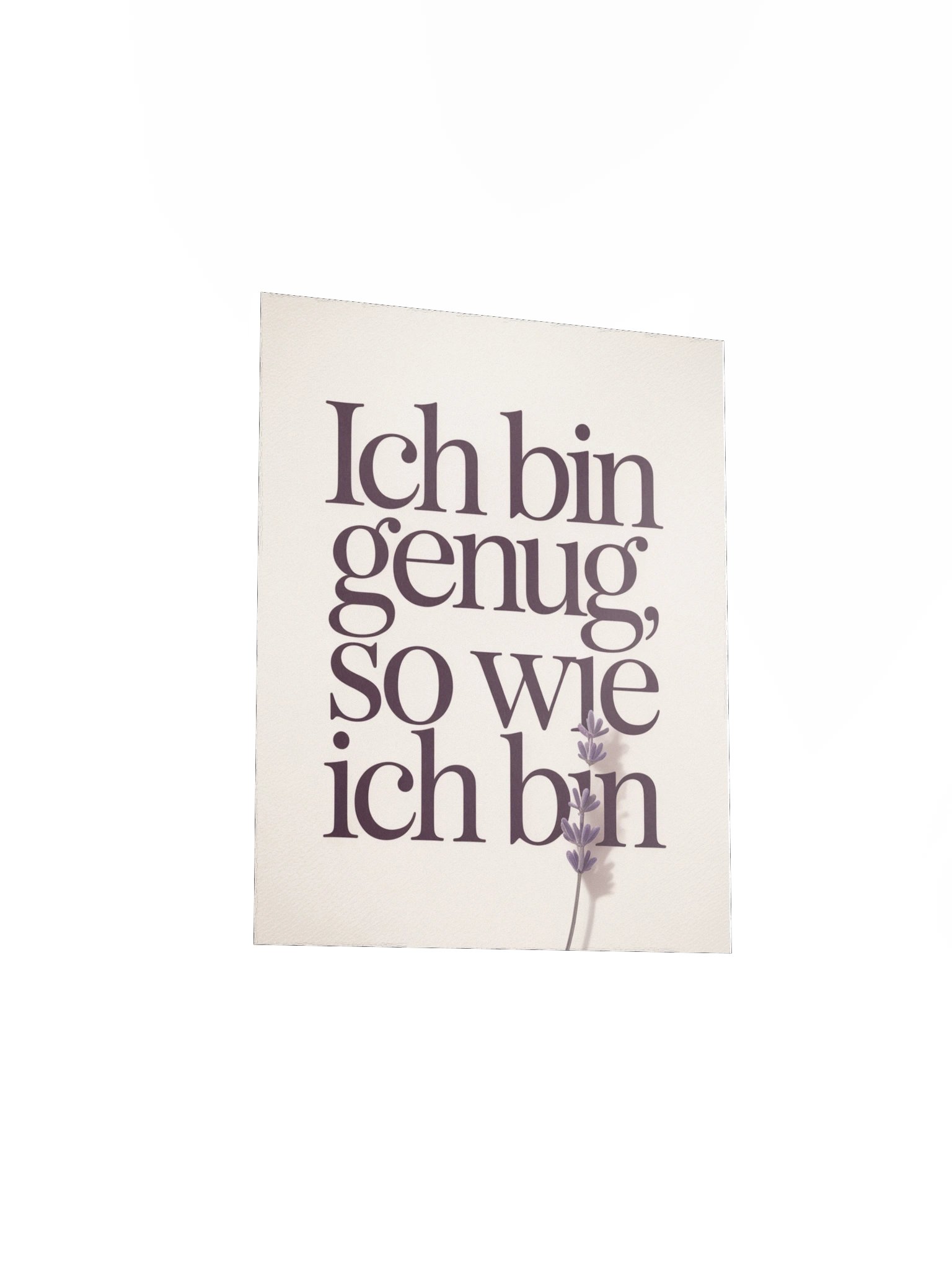 Calm Walls Print – Ich bin genug product image (7)