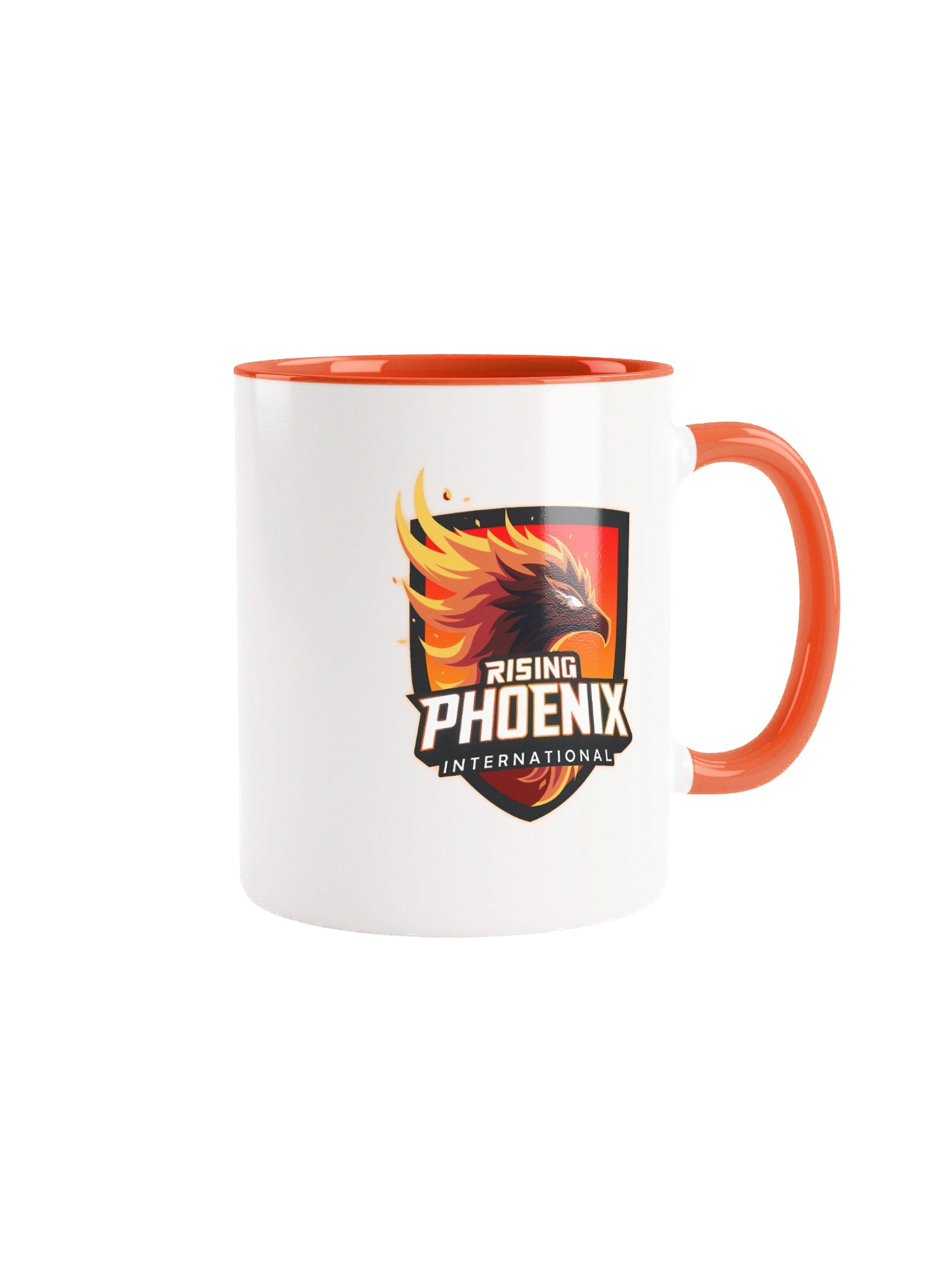 Rising Phoenix International Team Ceramic Mug with Color Inside product image (2)