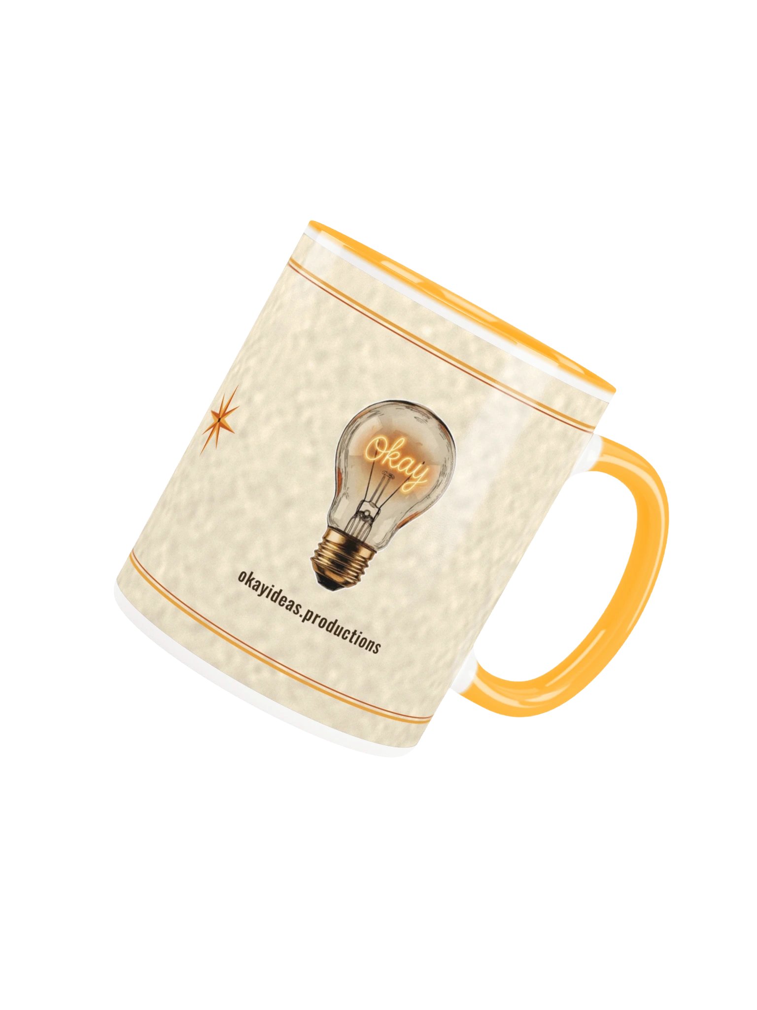 The Hours She Broke — Mug (Color Inside, Golden Yellow) product image (4)