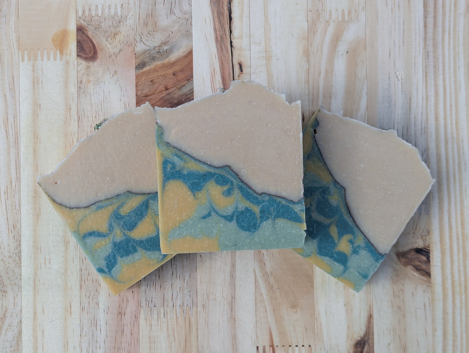 Pineapple Pine Cold Process Goat Milk Soap product image (4)