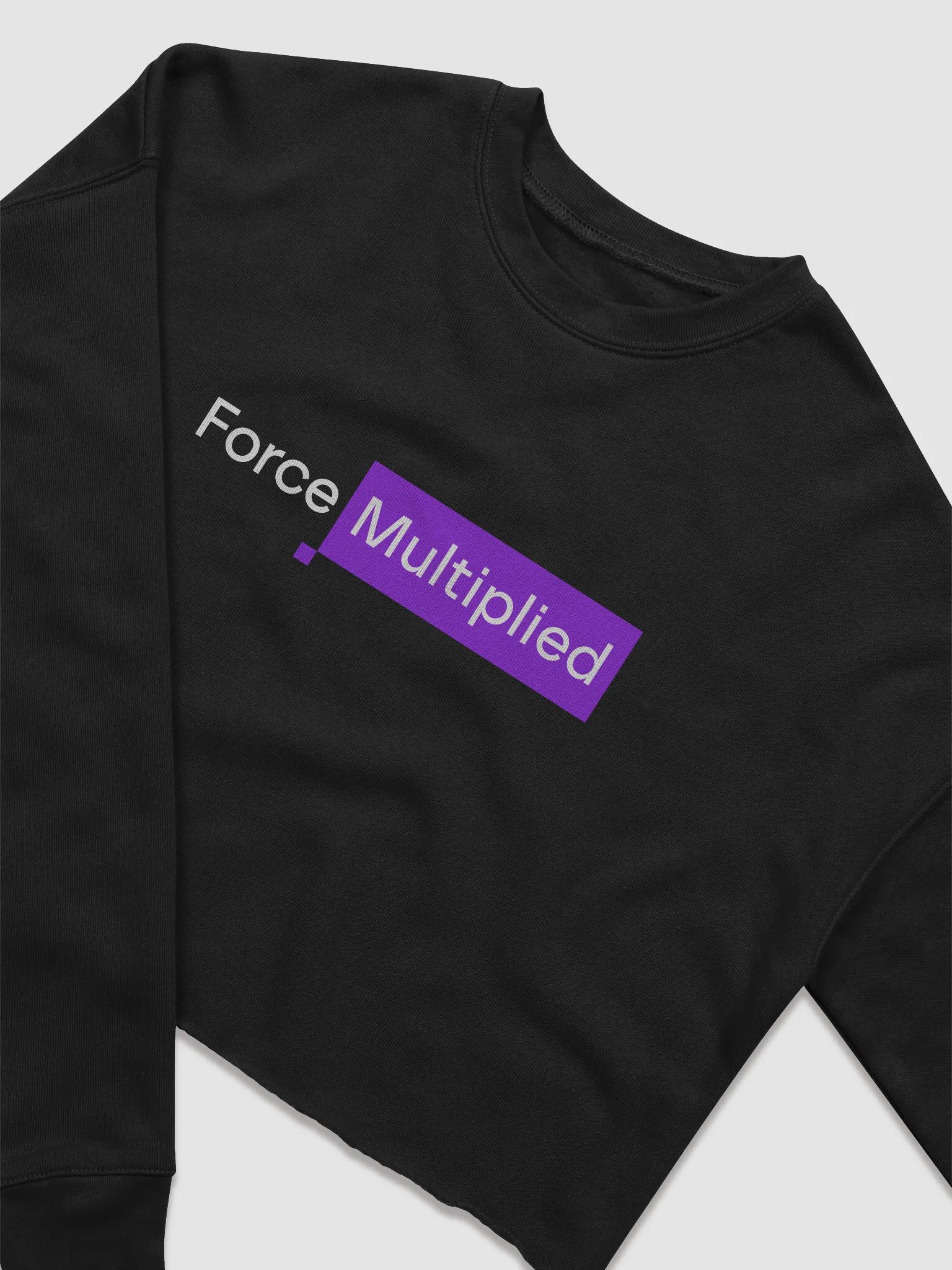 RO Bella+Canvas Women's Force Multiplied Crop Sweatshirt product image (3)