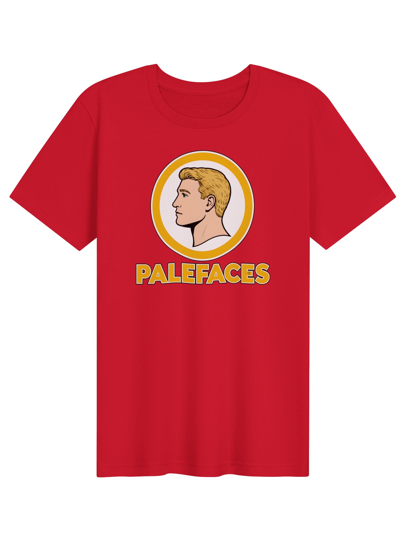 Palefaces Retro Gold Emblem T-Shirt product image (15)