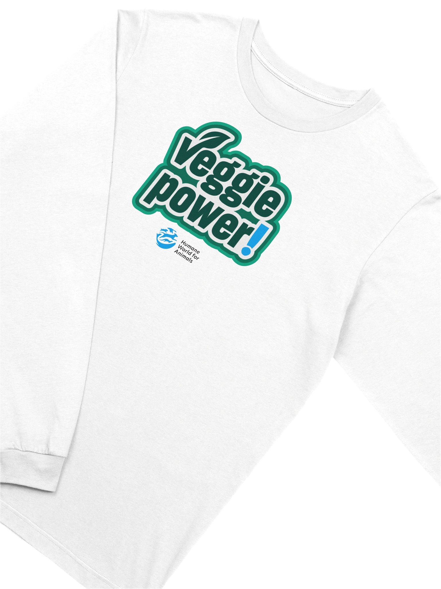 Veggie power - Long sleeve tee product image (3)