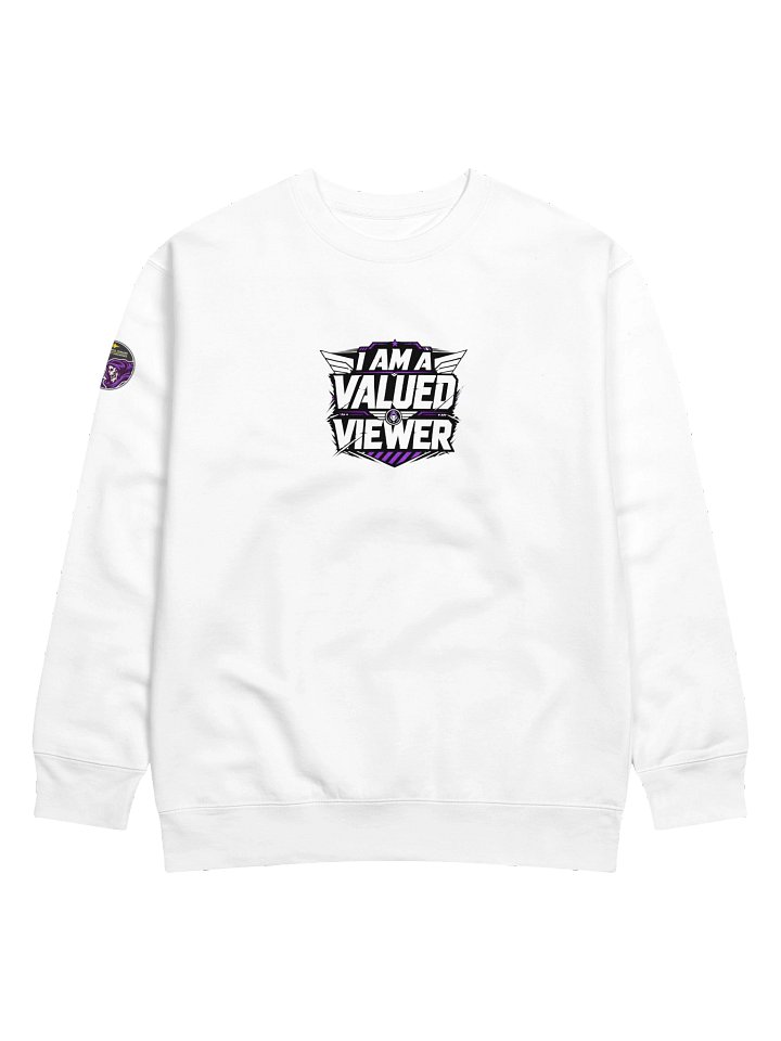 I Am A Valued Viewer Cotton Heritage Unisex Premium Sweatshir product image (2)
