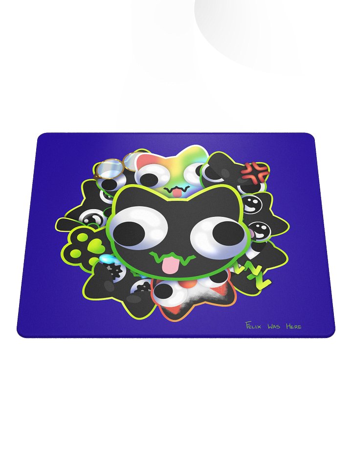 Mousepad Large - DerpBurst on Blue product image (1)