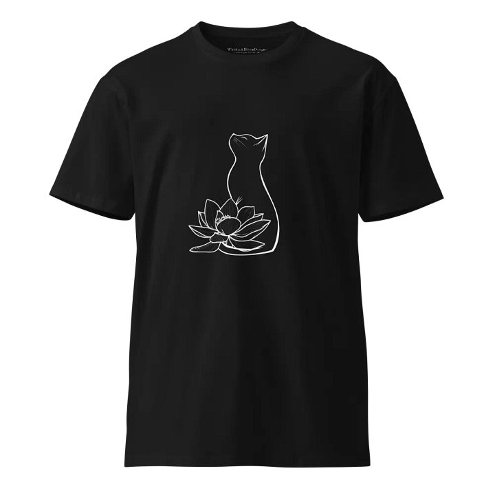 Water Lily Cat Supreme Comfort Classic T-Shirt product image (1)