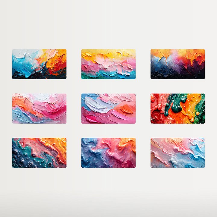Acrylic Paintings Wallpaper Bundle | For Desktop & Smartphone product image (2)
