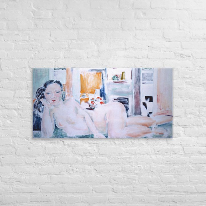The Writer's Voice (1985) on canvas (30" x 60") product image (2)