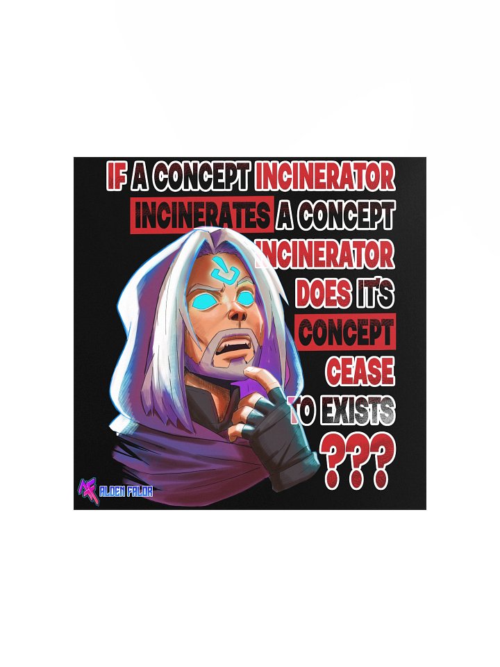 Concept incinerator Poster product image (1)